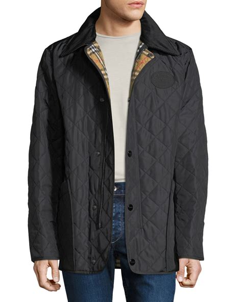 burberry mens winter jacket|Burberry windbreaker men's.